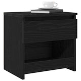 Bedside Cabinet 2 pcs Black Oak 40 x 30 x 39 cm Engineered Wood 862575