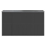 Garden Shed Anthracite 192x357x223 cm Galvanised Steel 3147451