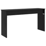 Keyboard Stand Black Oak 120 x 32 x 64 cm Engineered Wood 899488