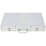 Poker Set with 1000 Laser Chips Aluminium 80185