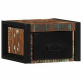 Bedside Cabinet Multicolour 40x35x25 cm Solid Wood Reclaimed 4015946