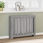 ZNTS Radiator Cover Grey Sonoma 104x20x82 cm Engineered Wood 852740