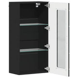 Wooden Cabinet Black 50 x 29 x 100 cm Engineered Wood 880222