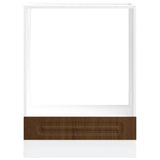 Oven Cabinet Kalmar Brown Oak Engineered Wood 853524
