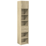 Slim Storage Cabinet Sonoma Oak 45x42.5x225 cm Engineered Wood 3281296
