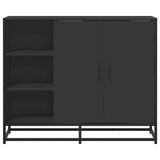 Sideboard Black 92x35x76 cm Engineered Wood 849019