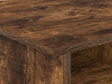 TV Stand Smoked Oak 68.5 x 35 x 35 cm Engineered Wood 891044