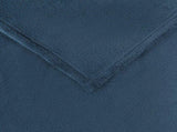 Throw Blankets 6 pcs Navy Blue 130 x 150 cm Fleece 42016805