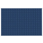 Weighted Blanket Blue 135x200 cm Single 6 kg Fabric 3154849