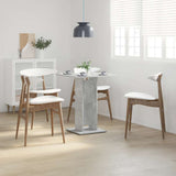 Bistro Table Concrete grey Engineered Wood Medium Durable 802106