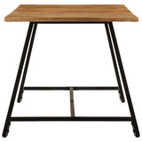 Dining Table 160x80x75 cm Solid Wood Mango 373610