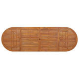 Garden Dining Table 280x90x75 cm Solid Acacia Wood 315950