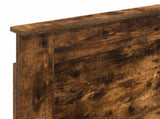 Headboard with Headboard Smoked Oak 80 cm Engineered Wood 887493
