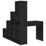 Corner Desk Black Oak 101.5 x 149.5 x 149.5 cm Engineered Wood 3337242