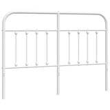 Metal Replace Headboard White 150 cm 352661
