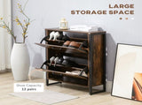 12-Shoe, Two-Door Storage Cabinet - Wood-Effect T3398P344480