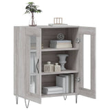 Sideboard Grey Sonoma 69.5x34x90 cm Engineered Wood 827786