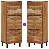 Highboard with Shelf Brown 40 x 33 x 110 cm Solid Mango Wood 4017785