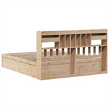 Bed Frame without Mattress 180x200 cm Super King Solid Wood Pine 3323485