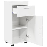 Bathroom Cabinet Set TULUM High Gloss White 37 x 31.5 x 82 cm 880345