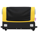 Bike Trailer Black and Yellow 45 kg Iron 94043