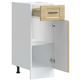Kitchen Base Cabinet Porto Sonoma Oak Engineered Wood 853940