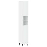 Bathroom Cabinet with Open Shelf ZWOLLE White 896375