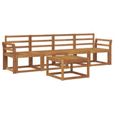 Outdoor Sofa Set 5 pcs Natural 3365972