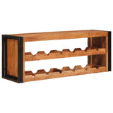 Wine Rack Brown 120 x 45 x 33 cm Solid Acacia Wood 4104764