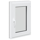 Basement Window RISOR 50 x 75 cm PVC and Glass Anthracite 42047269