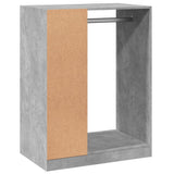 Wardrobe Concrete Grey 77x48x102 cm Engineered Wood 840810