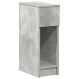 Bedside Cabinets with Drawer 2 pcs Concrete Grey 20x36x60 cm 858702