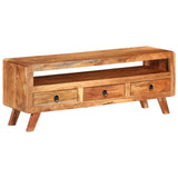 TV Cabinet 110x30x40 cm Solid Acacia Wood 337065