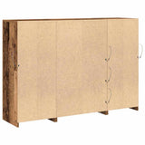 LED Sideboard Old Wood 142.5 x 37 x 100 cm Engineered Wood 3333120