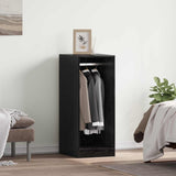 Wardrobe with Shelf with Storage Black Oak 41 x 48 x 102 cm 879647