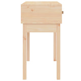 Console Table 76.5x40x75 cm Solid Wood Pine 821749
