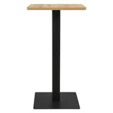 Bistro Table Oak Colour 50x50x107 cm 321924