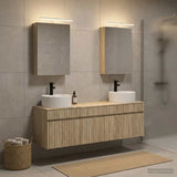 Bathroom Cabinet Set 5 pcs Sonoma Oak Engineered Wood 3406593