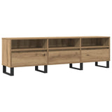 TV Cabinet Artisan Oak 150x30x44.5 cm Engineered Wood 857194