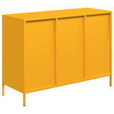 Sideboard Mustard Yellow 101.5x39x73.5 cm Cold-rolled Steel 851367