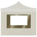 Professional Folding Party Tent with Walls Aluminium 2x2 m Cream 48930