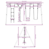 Outdoor Swing Set with Swings. Ladder. Disc Swing 3283627