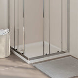 148907 Square ABS Shower Base Tray White 80x80 cm