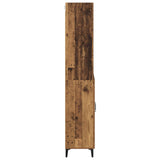 Highboard Old Wood 69.5 x 34 x 180 cm Engineered Wood 3415728