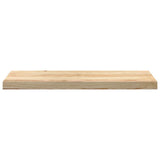 Stair Treads 2 pcs Untreated 80x25x2 cm Solid Wood Oak 3283773