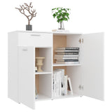 Sideboard White 80x36x75 cm Engineered Wood 805770