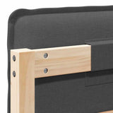 Upholstered Headboard Natural and Dark Grey 75 cm 880044