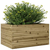 Garden Planter 90x60x46 cm Impregnated Wood Pine 3282458