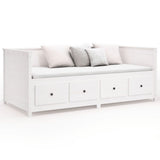 Day Bed without Mattress White 80x200 cm Solid Wood Pine 820907