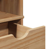 Bathroom Cabinet OTTA 35x30x159 cm Solid Wood Pine 4013459
